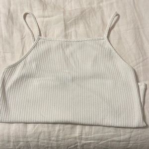 american eagle square neck halter tank